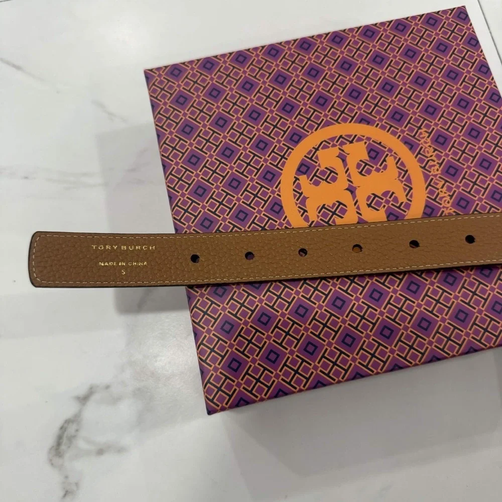 Tory Burch 1” Miller Reversible Belt Women’s Size Small